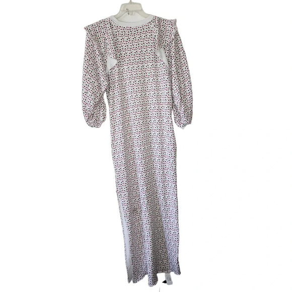 Something Navy White and Black Maxi Dress - Picture 4 of 10